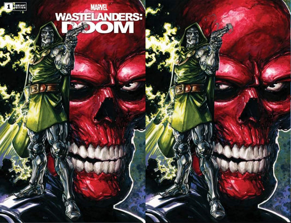 Wastelanders: Doom 1 Clayton Crain Red Skull Venom Spider-man Virgin Variant DC Comics Marvel Comics X-Men Batman East Side Comics Virgin Exclusive cgc signed ss comics