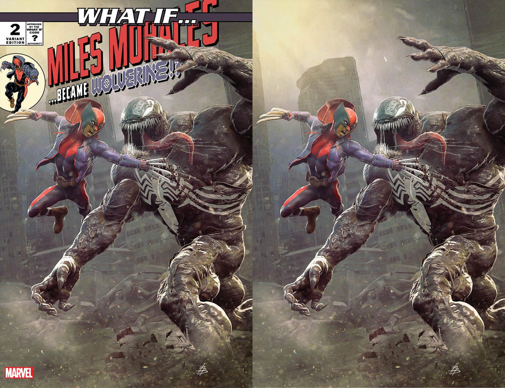 What If Miles Morales Became Wolverine #2 Björn Barends Homage Trade & Virgin Variants virgin cover by Björn Barends