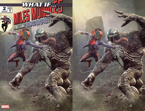 What If Miles Morales Became Wolverine #2 Björn Barends Homage Trade & Virgin Variants cover