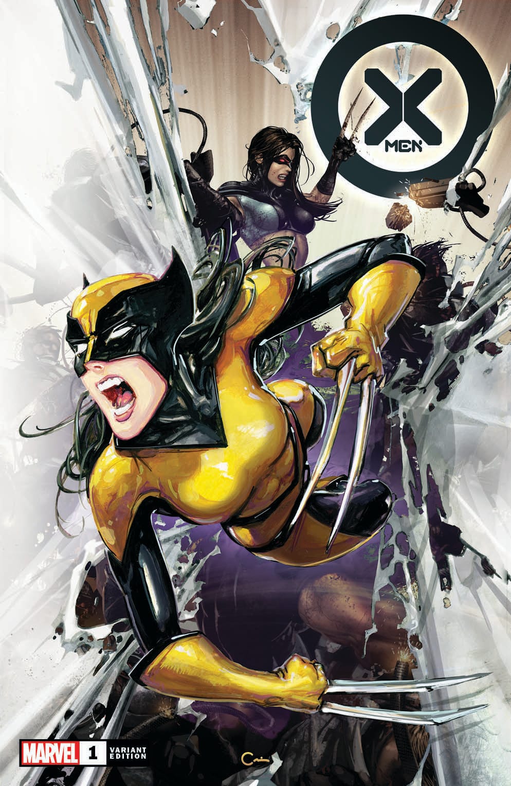 X-Men 1 Clayton Crain X-23 Sketch Cover Series Virgin Variant DC Comics Marvel Comics X-Men Batman East Side Comics Virgin Exclusive cgc signed ss comics