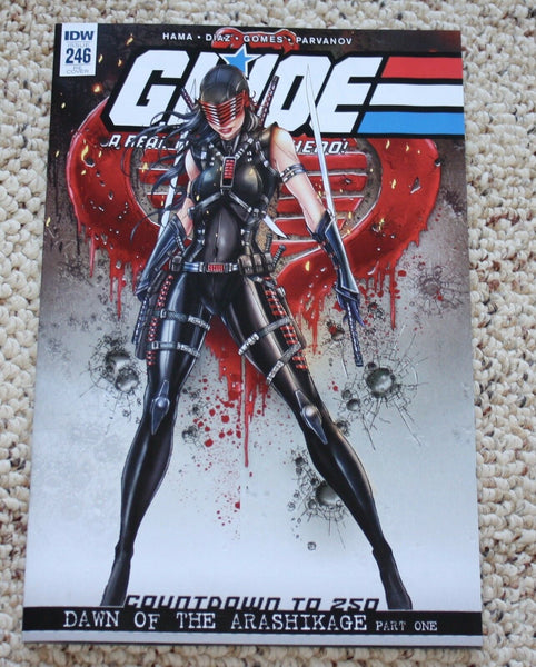 G.I. Joe GI Jamie Tyndall Snake-Eyes Cobra VIrgin Variant Exclusive Storm Shadow IDW east side comics