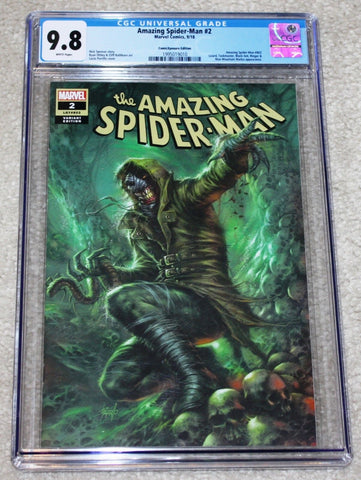 AMAZING SPIDER-MAN #2 CGC 9.8 LUCIO PARRILLO 1st KINDRED COVER APPEARANCE VARIANT